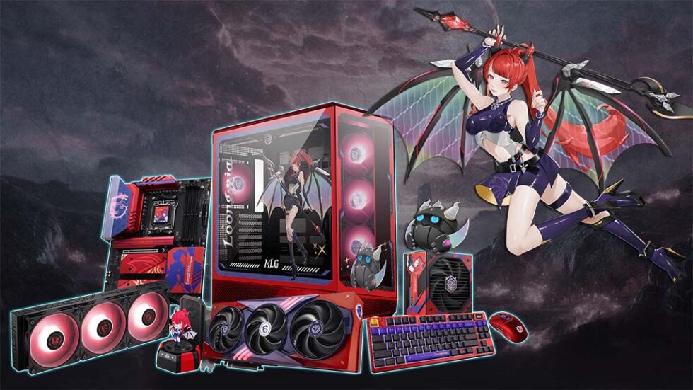 MSI Perluas Seri MLG Hadirkan Karakter Signature Berwarna Merah yang Ikonik!