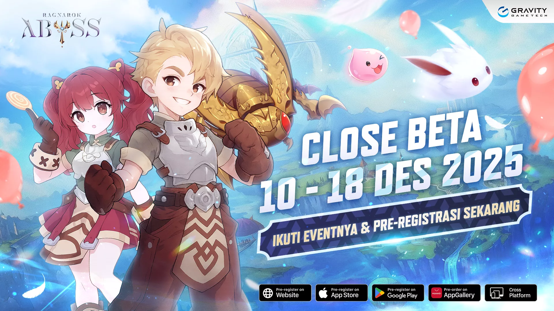 🎮RAGNAROK Abyss Gelar CBT 10–18 Desember 2025!